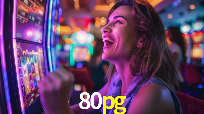 Sinta a adrenalina dos jogos de cassino com 80pg